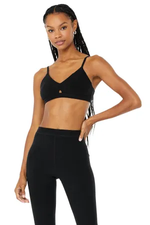 Alosoft Lounge Bra - Black