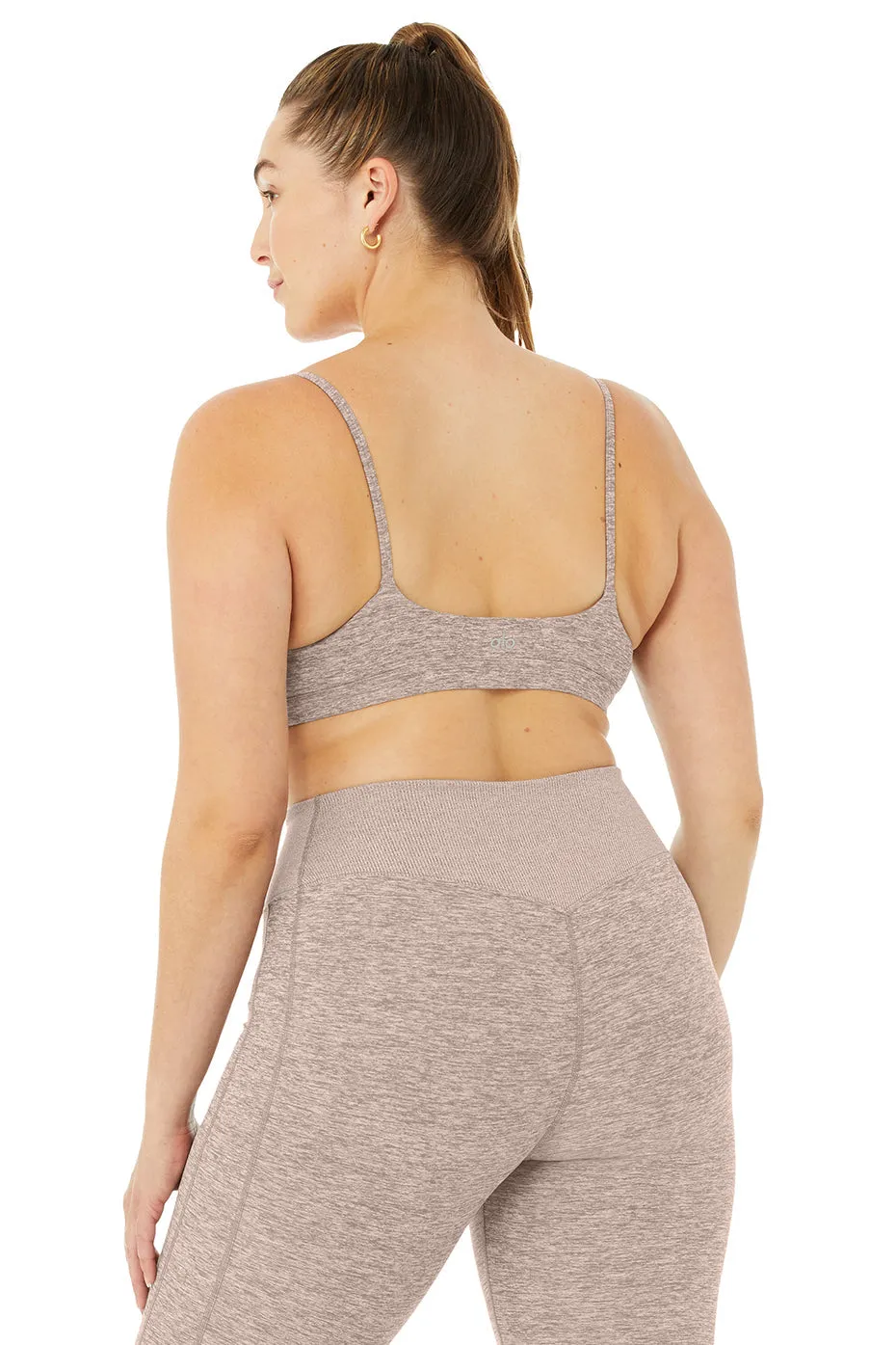 Alosoft Lounge Bra - Gravel Heather