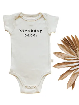 Birthday Babe - Organic Cotton Bodysuit