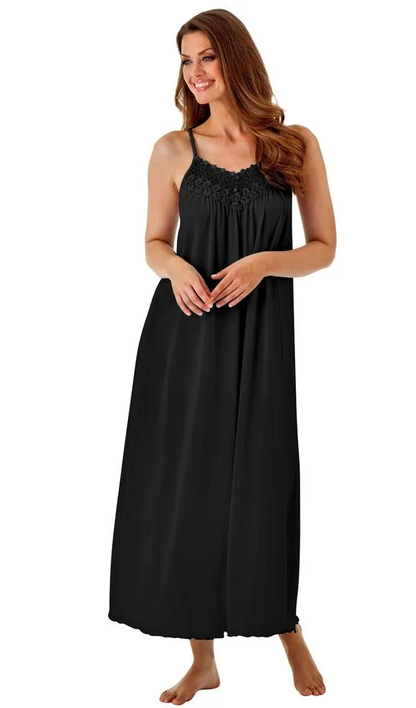 BT 572 BRAIDED STRAP NIGHTGOWN