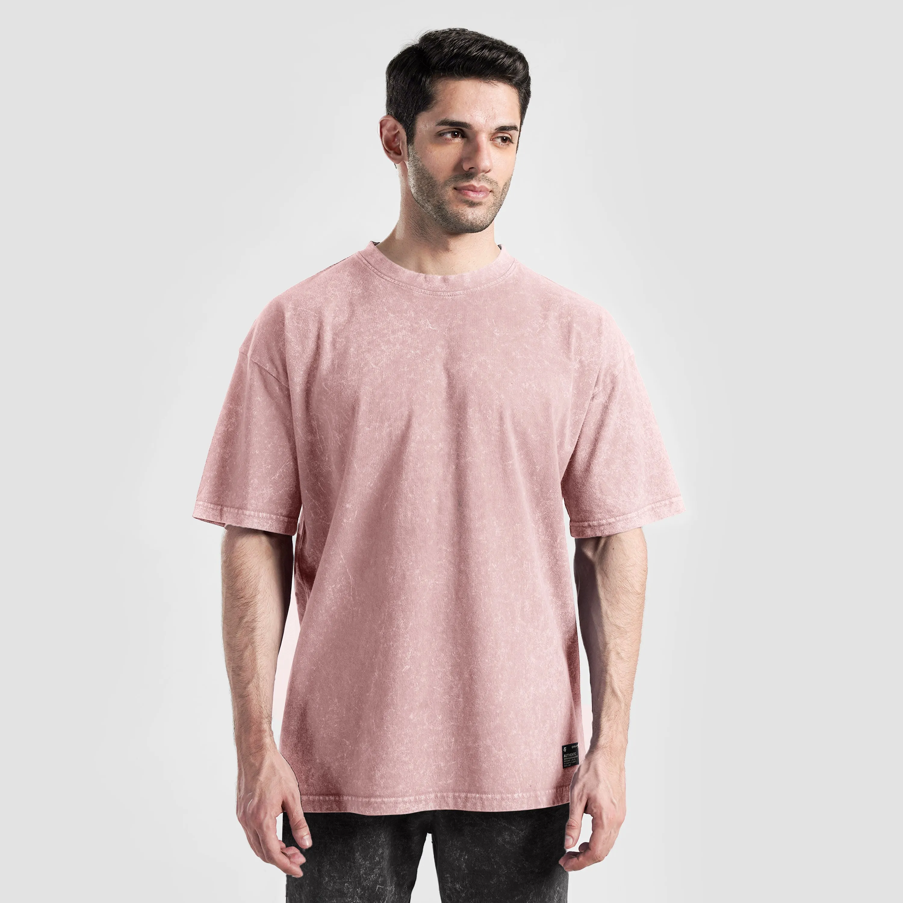 Core Stone Wash Tee (Peach)