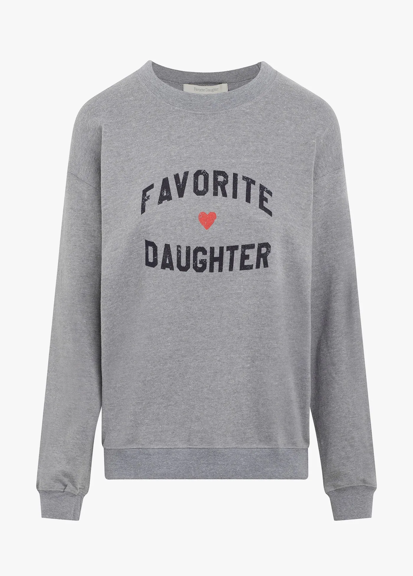 FAVORITE DAUGHTER HEART LOGO SWEATSHIRT