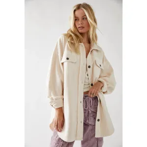 Light Oversized Shirt Jacket