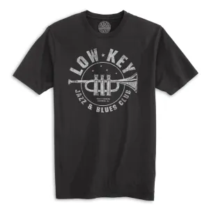 Low Key Jazz And Blues Club Organic Cotton T-shirt