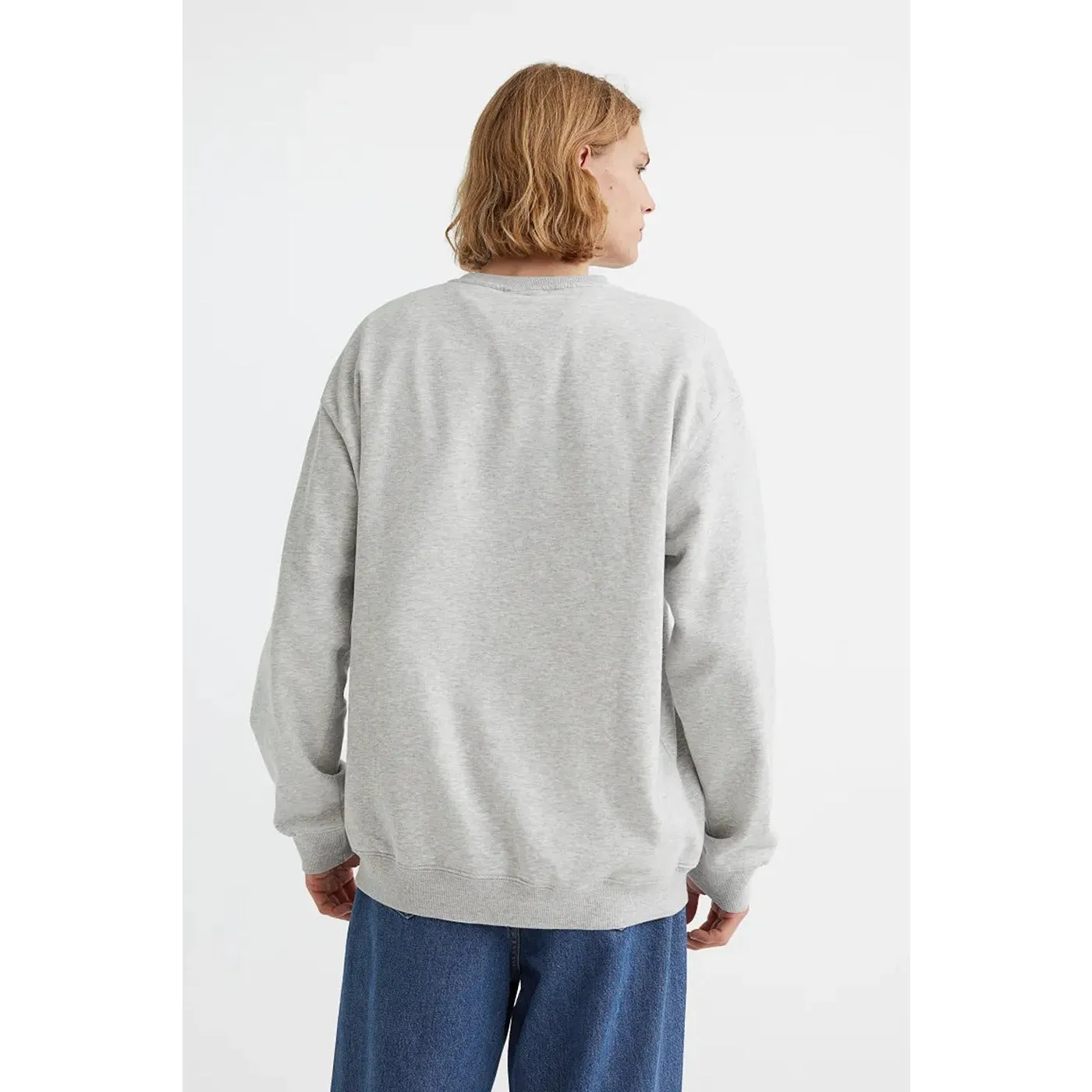 M17 Grey Mens Basic Sweatshirt