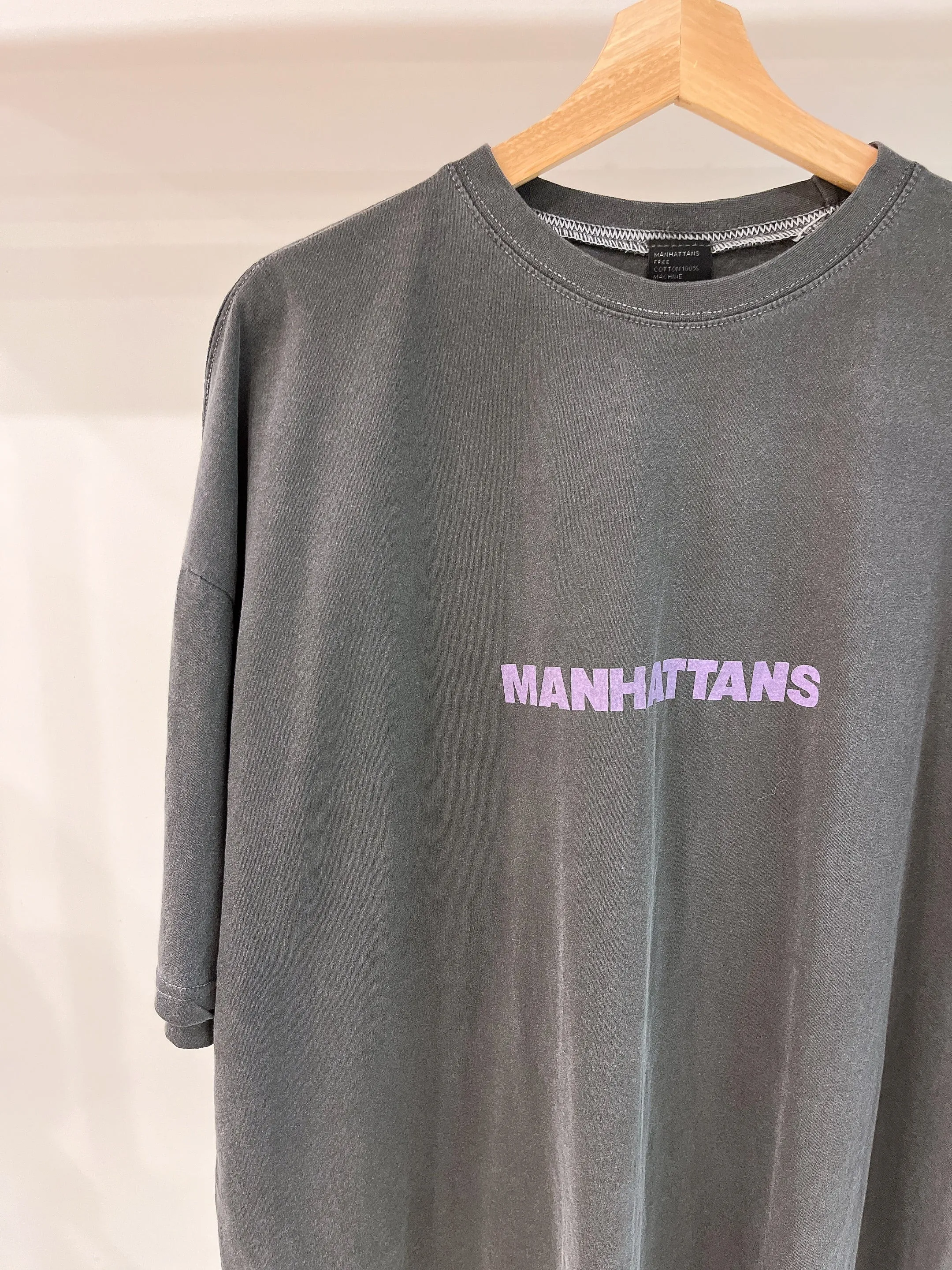 MANHATTANS Oversized tee