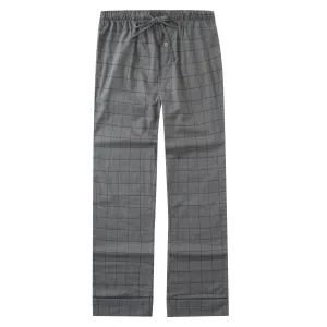 Mens Cotton Woven Double Layer Soft Lounge Pant