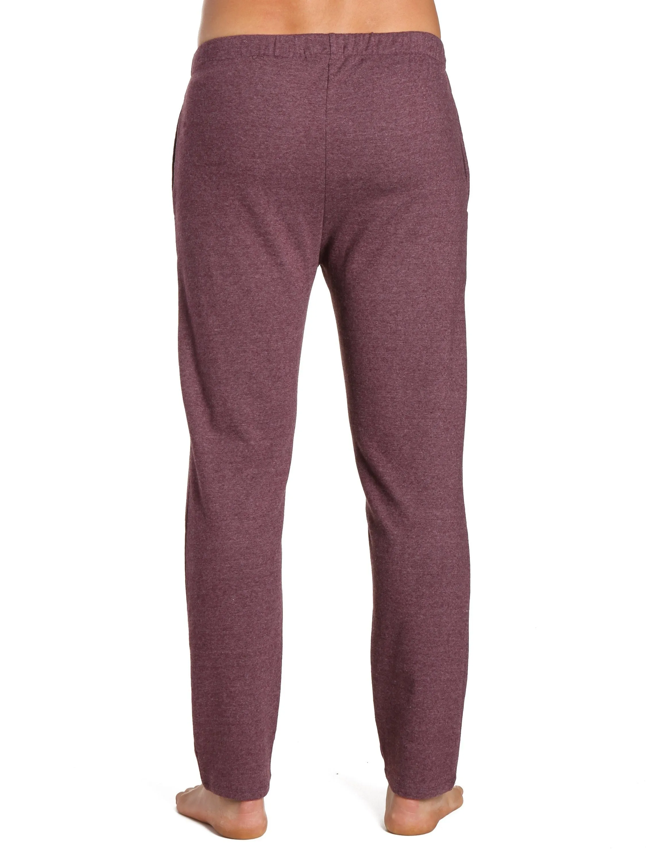 Men's Soft Brushed Rib Slim Fit Lounge Pant