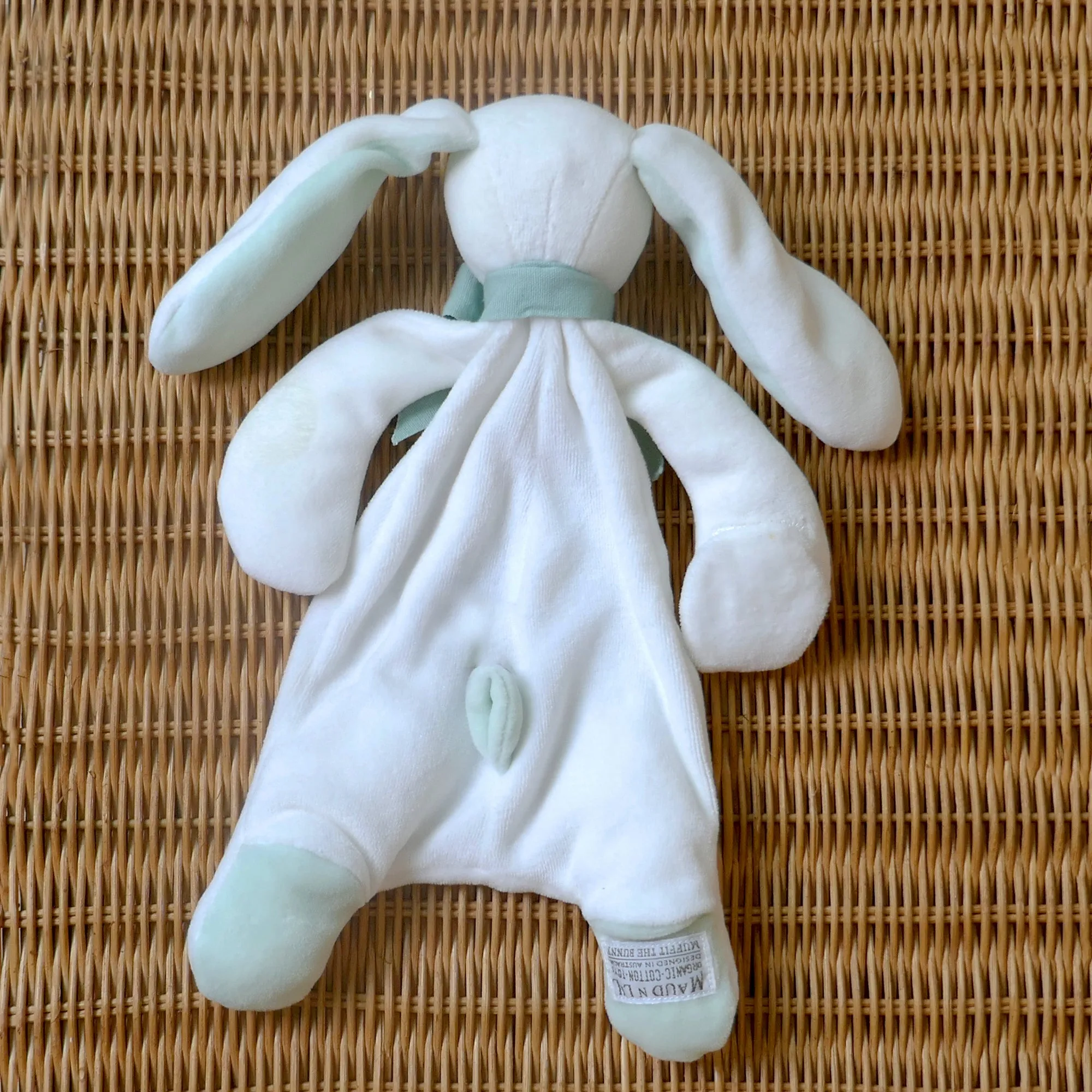 Mint Bunny Comforter Toy - Eco Friendly - Baby Gift Boxed - Limited Edition