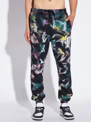 Multi Colour Tie and Dye Oversized Joggers