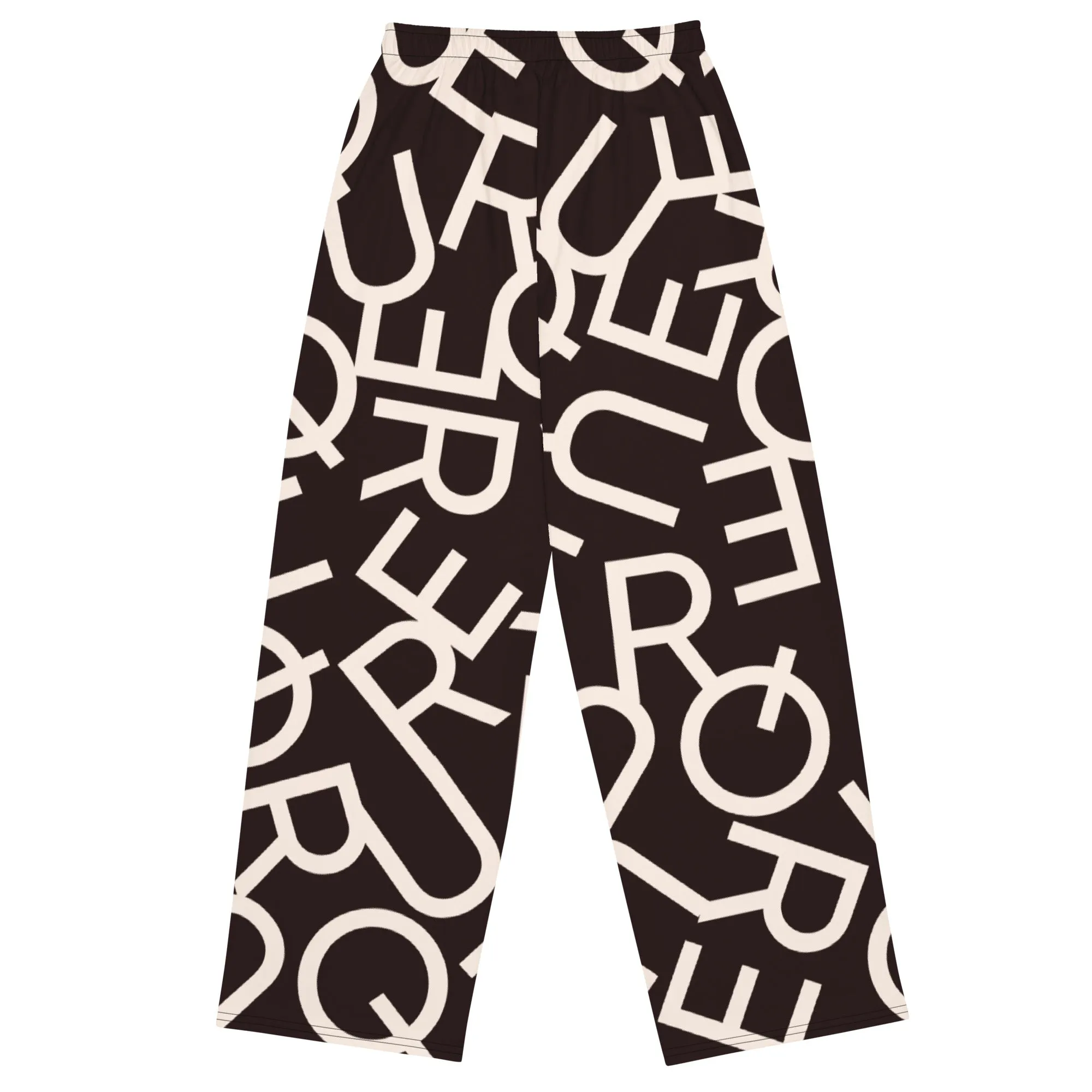 Queer Letters Wide-leg Pants/Trousers