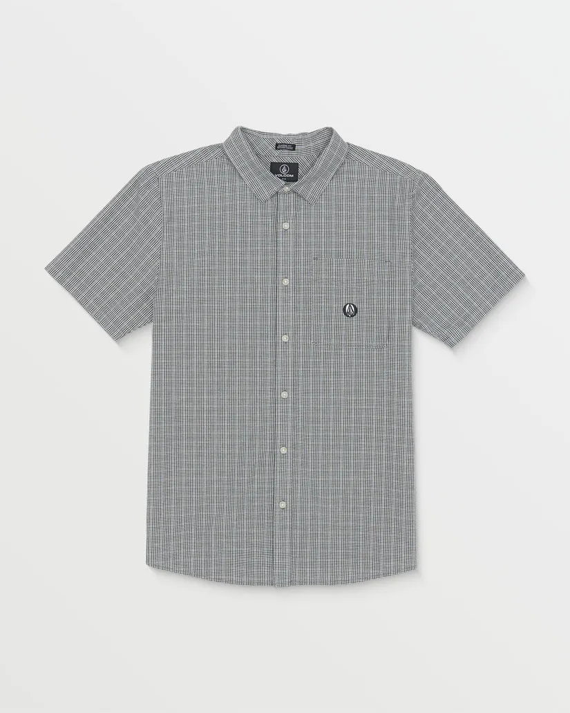 Volcom Lonsdale Short Sleeve Shirt - EGG WHITE