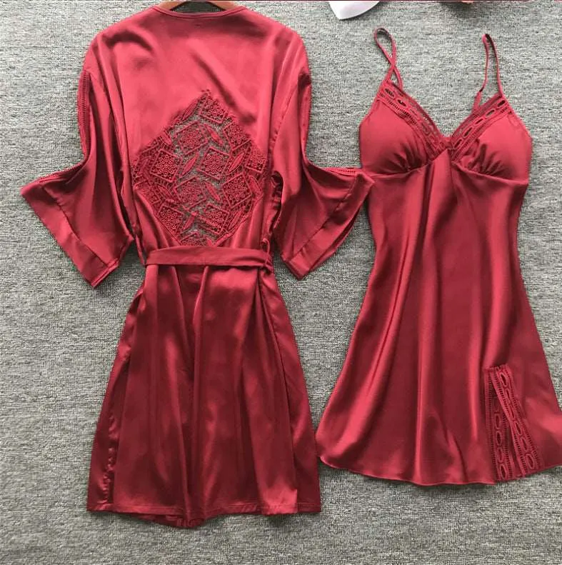 Women's Elegant Two-piece Pajamas Set