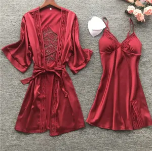 Women's Elegant Two-piece Pajamas Set