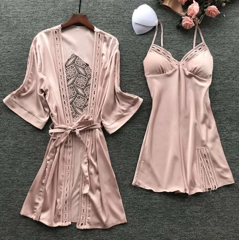 Women's Elegant Two-piece Pajamas Set