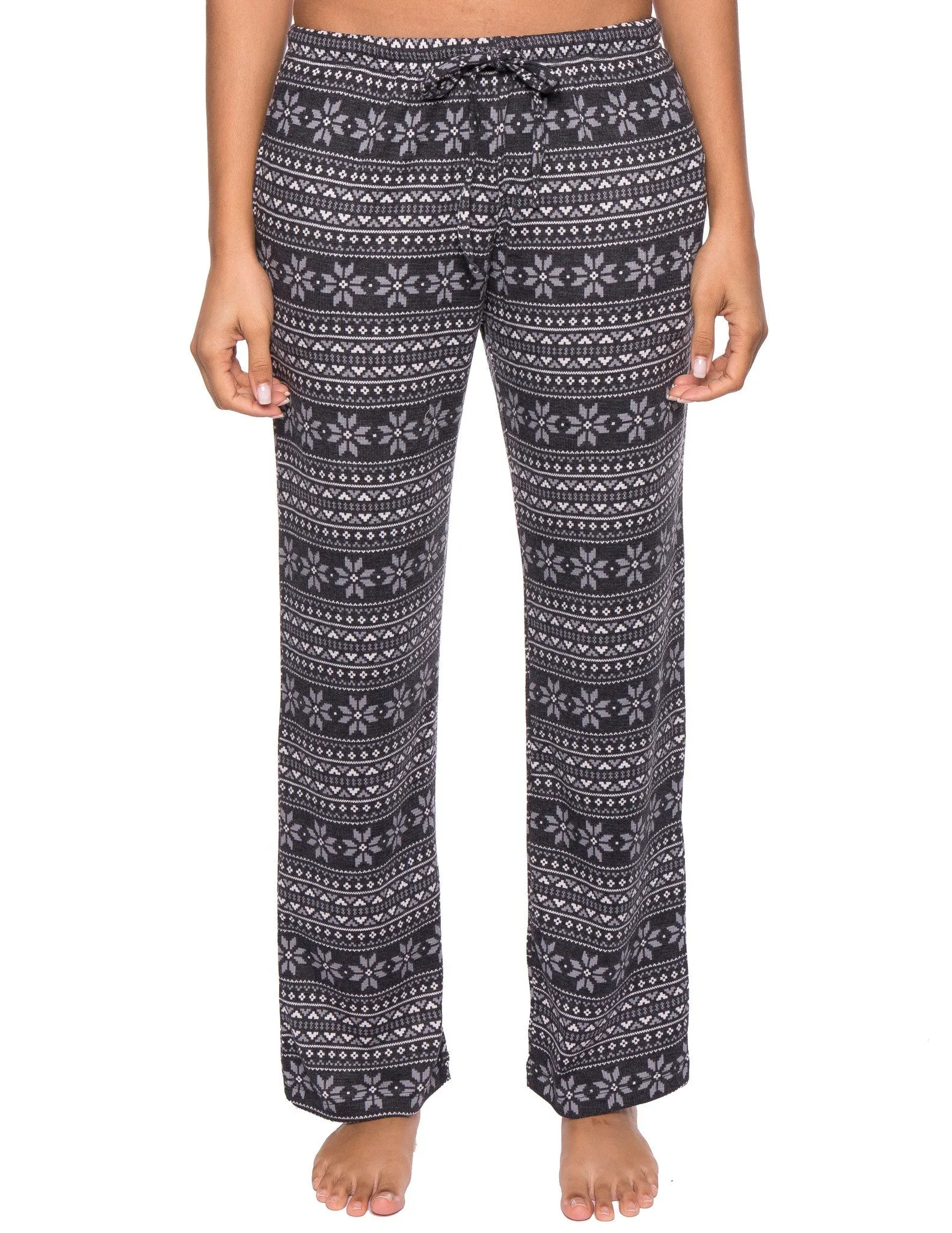 Women's Waffle Knit Thermal Lounge Pants